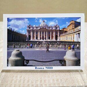 2000 Rome Roma St Peter Barlocchi Italy Italian Church Garcia Postcard Unposted